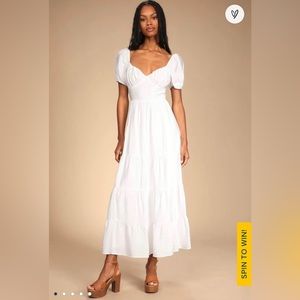 Lulus White dress